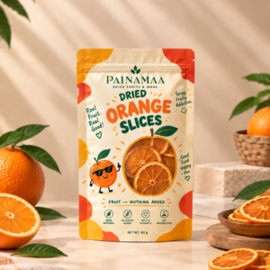 Orange pop slices